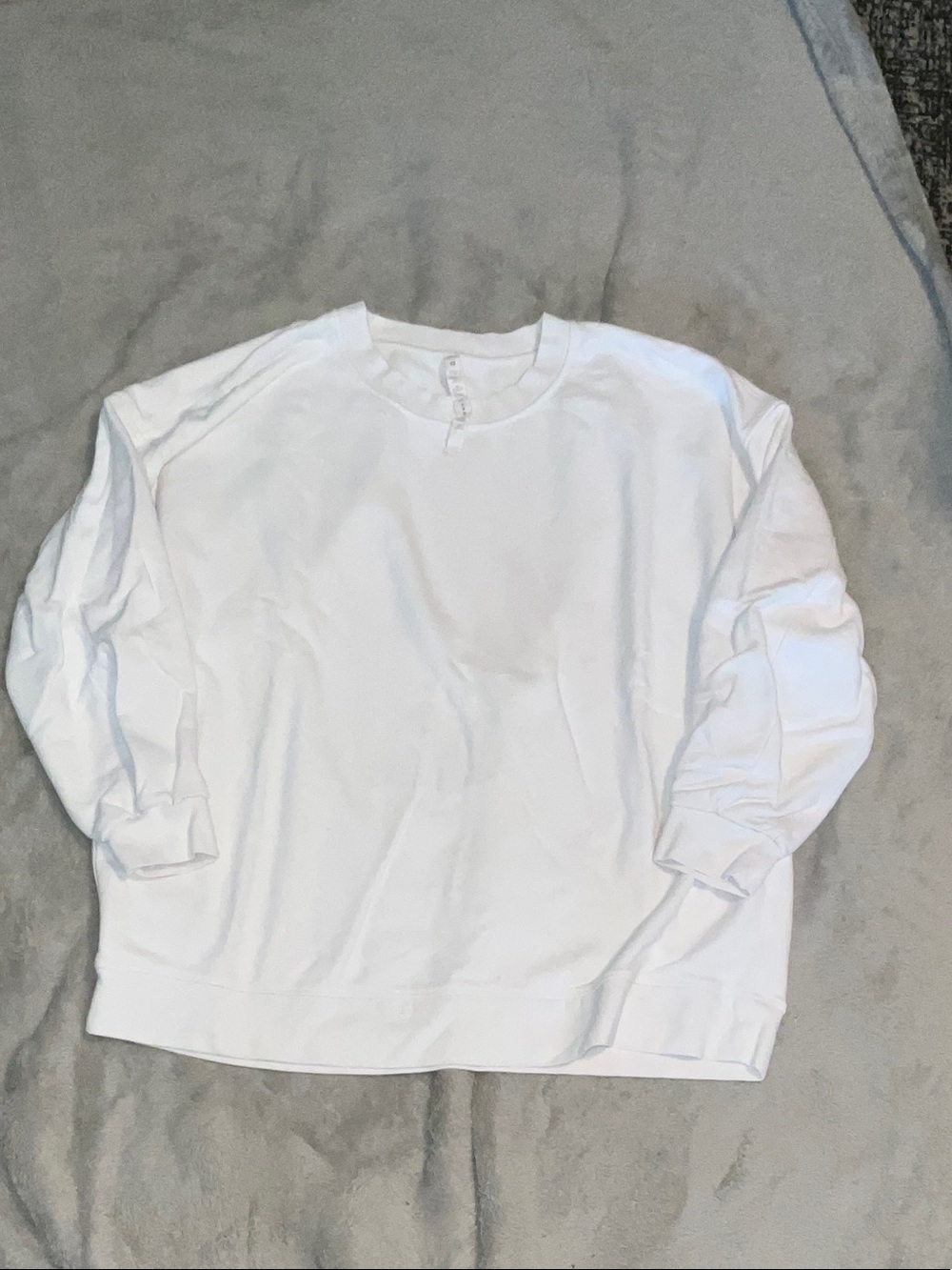 lululemon athletica White Crewneck Sweatshirt